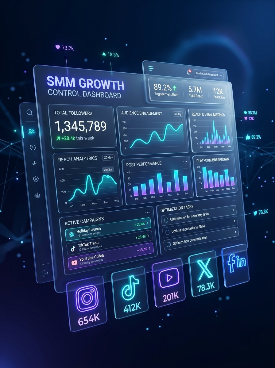 Roznhe SMM Growth Platform